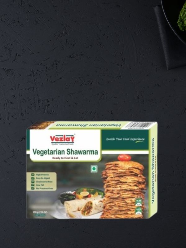 Vezlay Vegetarian Shawarma healthy and tasty Vezlay Foods products