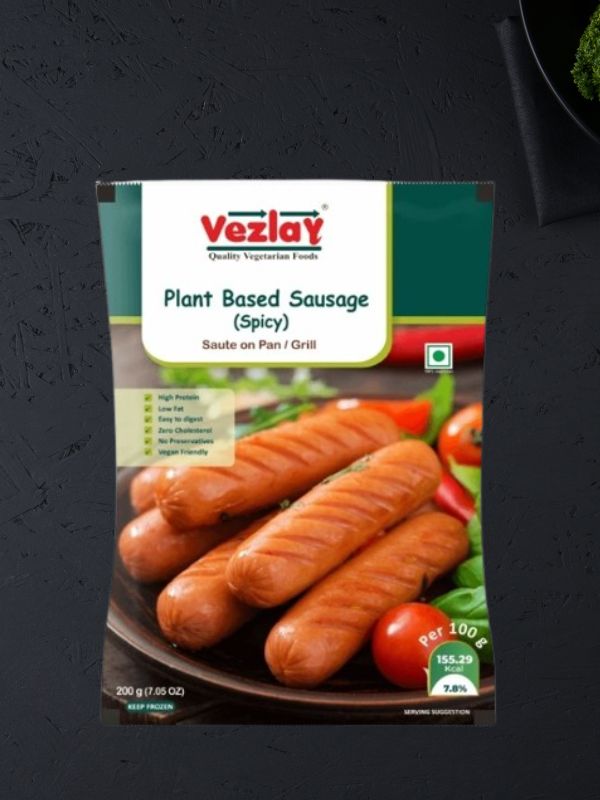 Buy Vezlay Plant Based Sausage Spicy from Catchy Court