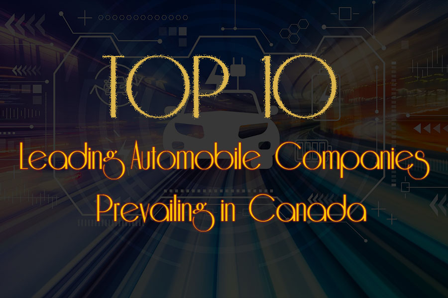 Automobile Companies in canada