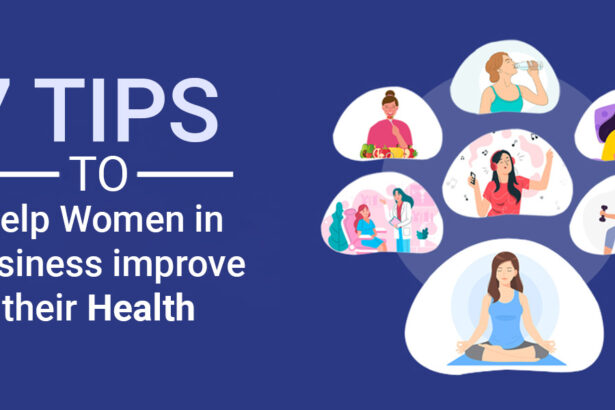 Women in business improve their health
