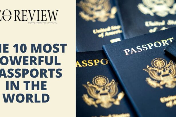 The 10 Most Powerful Passports In The World