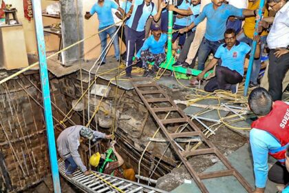 Toll Rises to 30 in Indore Temple Stepwell Roof Collapse; Rescue Operation Underway