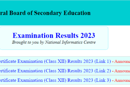 cbse results 2023