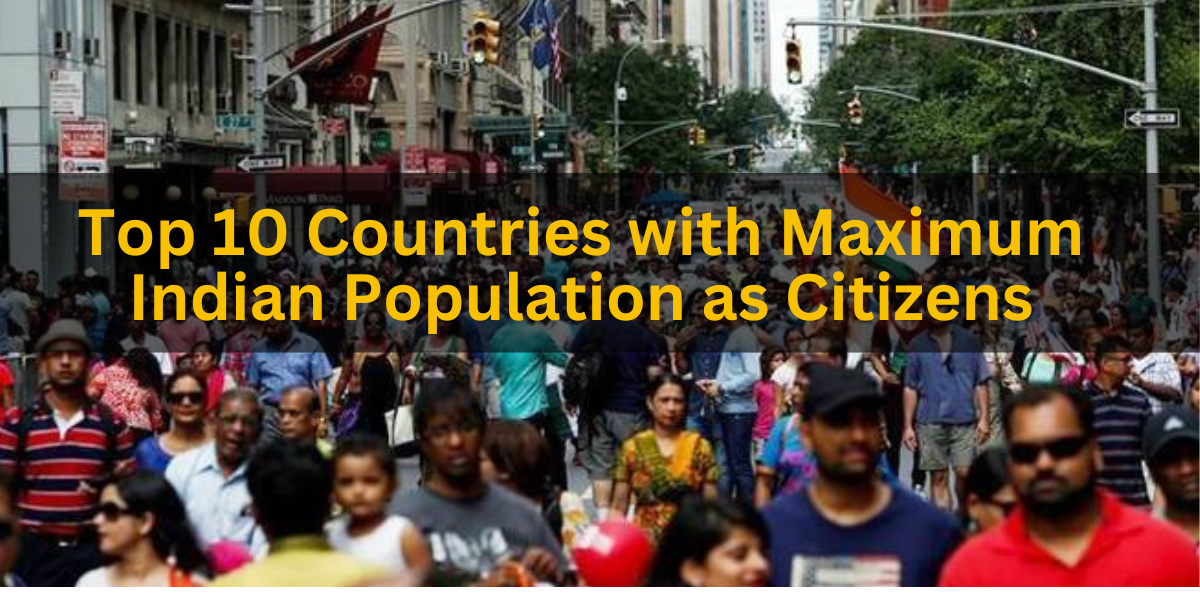Countries with maximum indian