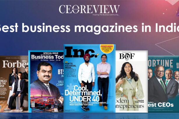 Best Business Magazines in India
