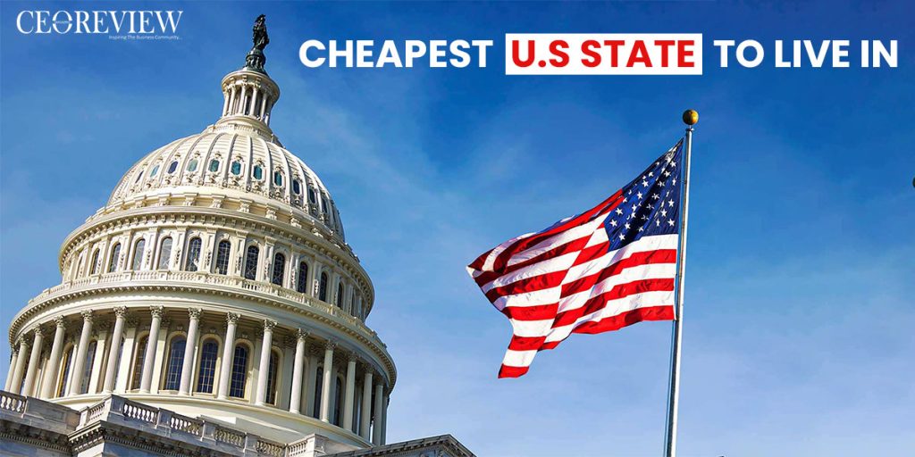Cheapest U.S state to live in