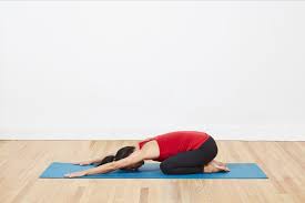 child pose