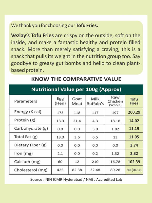 Vezlay Tofu Fries - Image 4