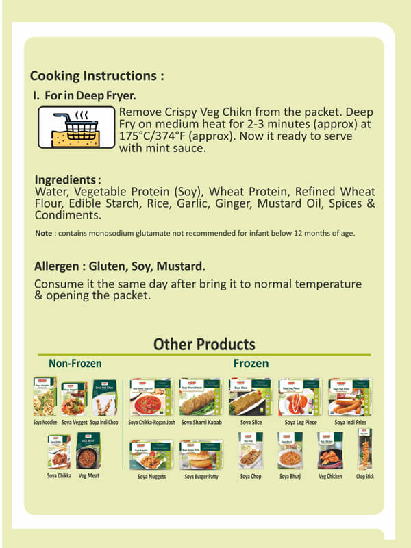 Vezlay Crispy Veg Chicken 300 gm - Image 3
