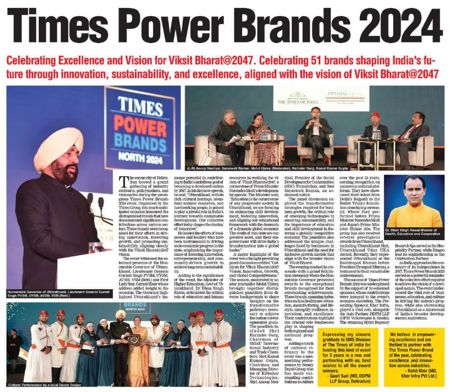 Times Power Brands Awards