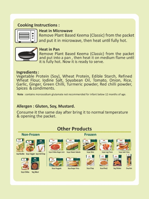 Vezlay Plant Based Keema - Classic - Image 3